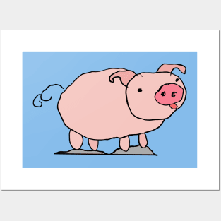 Piggy by Kids Posters and Art